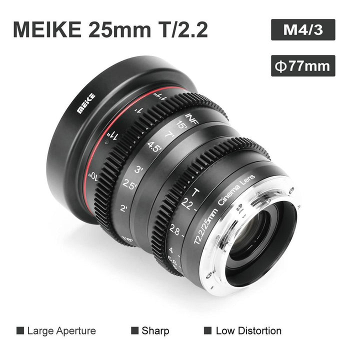 Meike 20660001 MK-25mm T2.2-M43