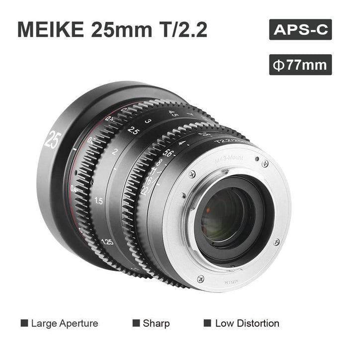Meike 20660008 MK-25mm T2.2-E