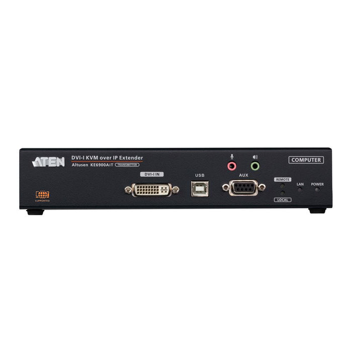 ATEN KE6900AiT DVI-Iシングルディスプレイ IP-KVMトランスミッター(インターネットアクセス/デュアル電源/LAN対応  業務用撮影・映像・音響・ドローン専門店 システムファイブ