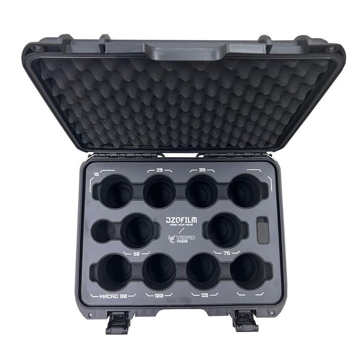 DZOFilm Hard Case for 8pcs Vespid Prime lenses Vespid プライムレンズ ハードケース 8個分表記