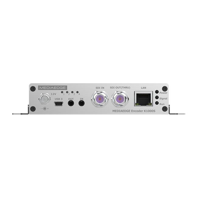 MEDIAEDGE ME-ENC-K1000S-Y5 Encoder K1000S ライブエンコーダー(SDI対応/5年保証モデル)