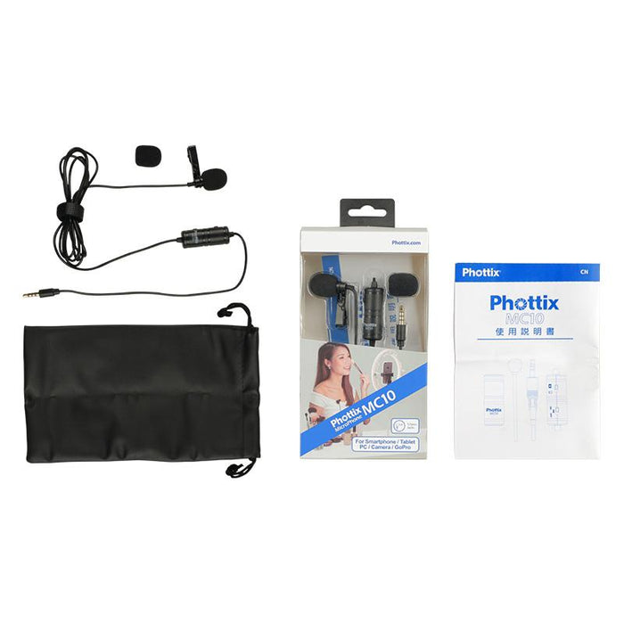 【決算2025】【箱潰れ品】Phottix MC10 Micro Phone