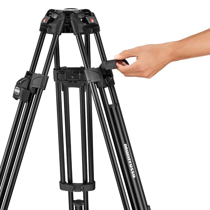 Manfrotto MVK504XTWINFA 504Xビデオ雲台+645FASTアルミ三脚