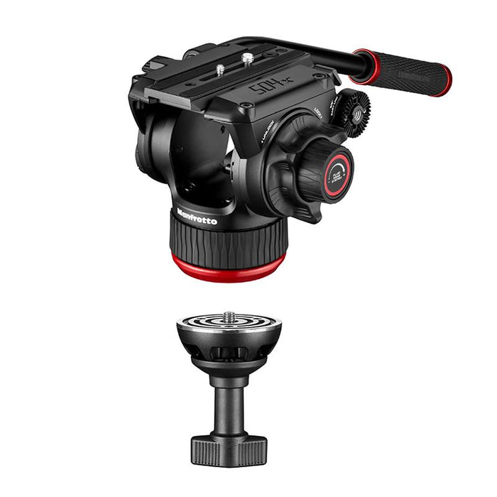 Manfrotto MVK504XTWINFA 504Xビデオ雲台+645FASTアルミ三脚