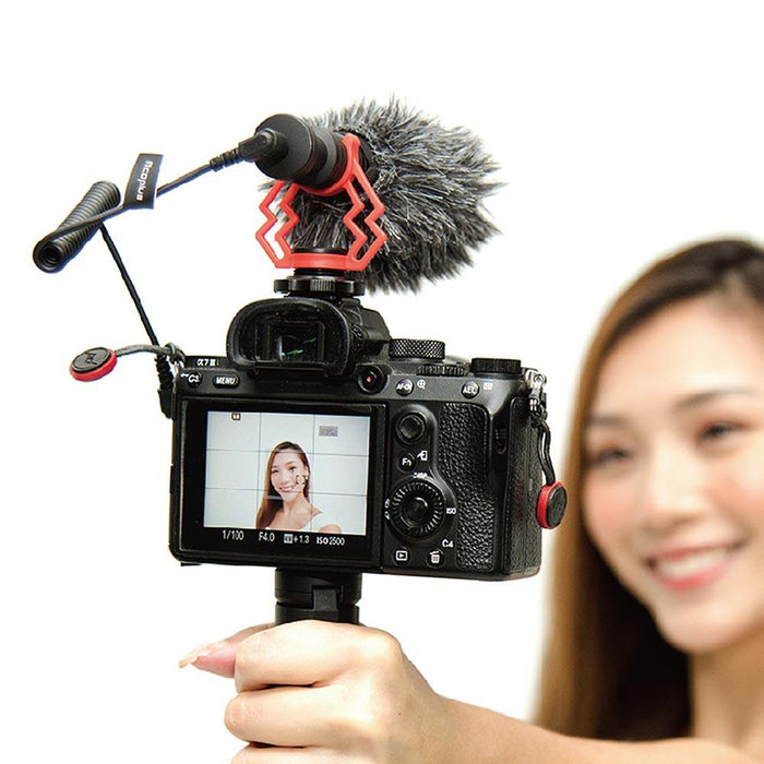 Phottix MC20 Micro Phone Kit スマートフォン用三脚付きカーディオイドマイクキット