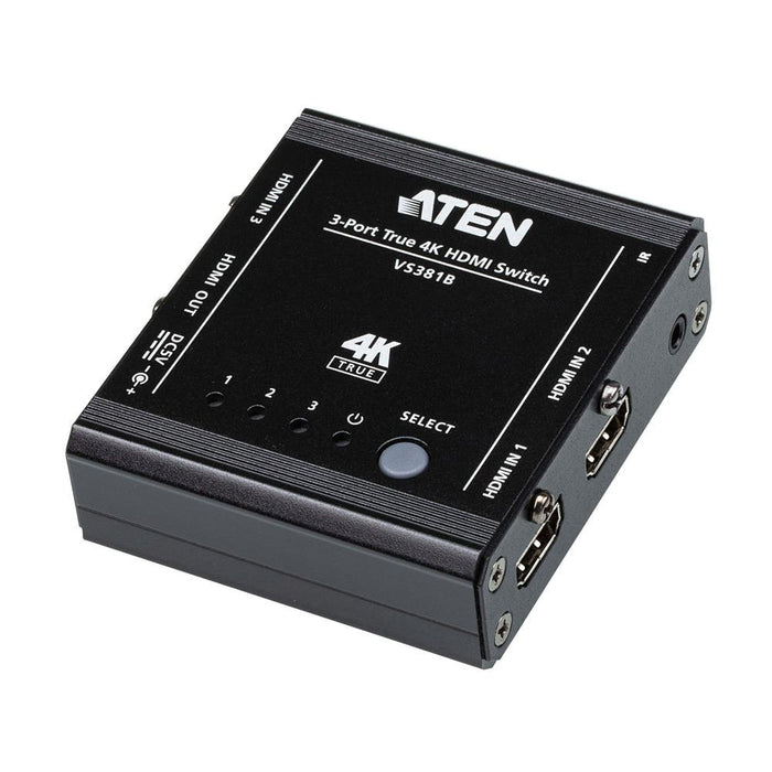 ATEN VS381B 3入力HDMIスイッチャー（4K60p対応）