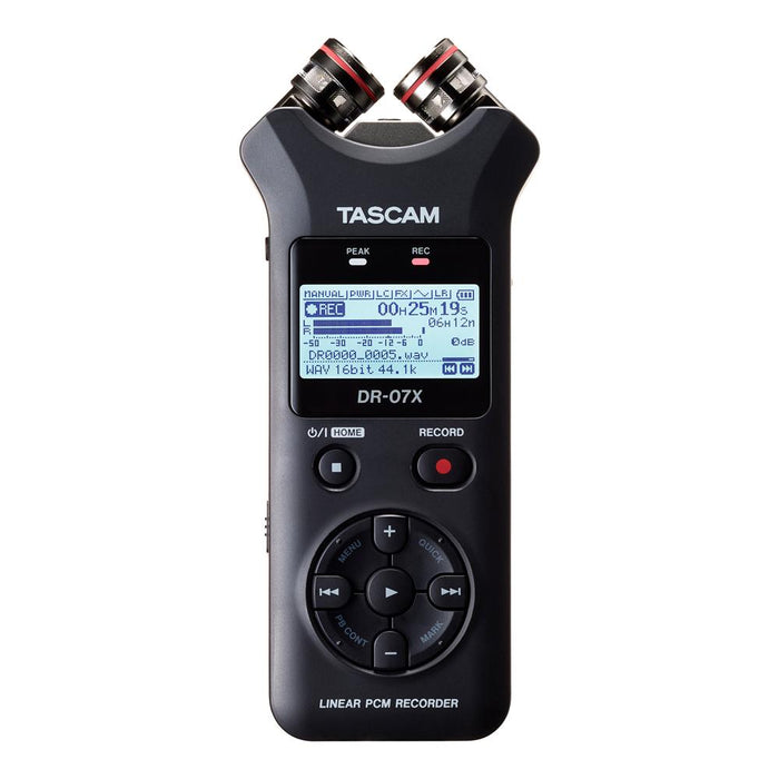 TASCAM DR-07X USB オーディオインターフェース搭載 ステレオオーディオレコーダー