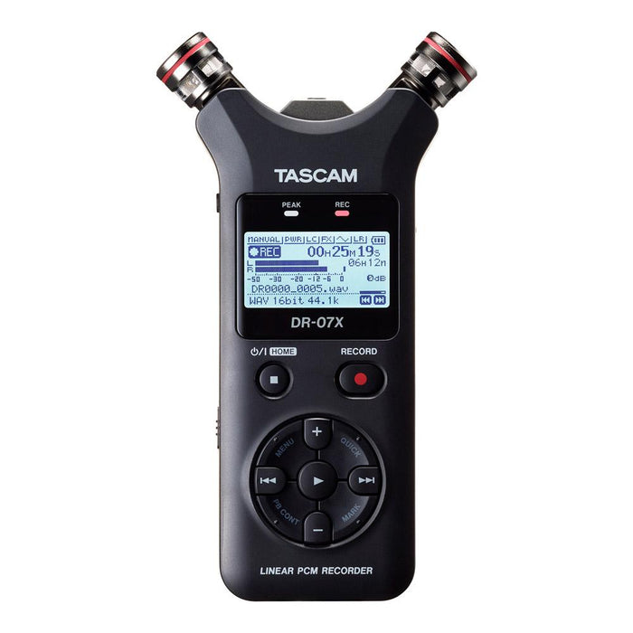 TASCAM DR-07X USB オーディオインターフェース搭載 ステレオオーディオレコーダー