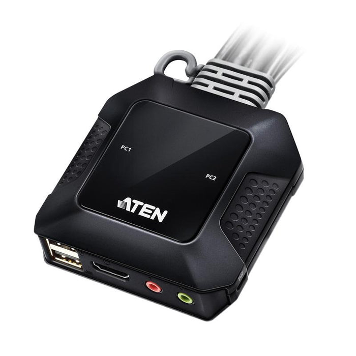 ATEN CS22H 2ポートUSB HDMIケーブル