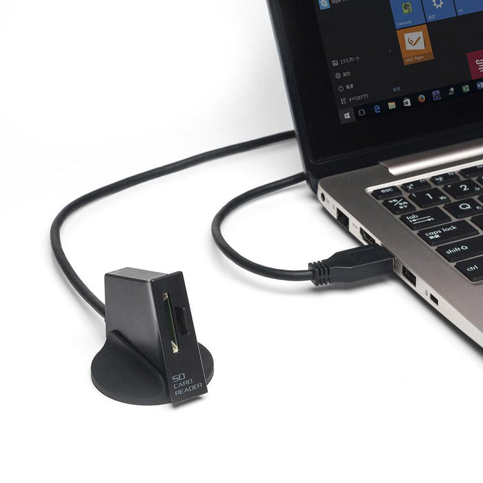SANWA SUPPLY ADR-3MSRO1BK USB3.2 Gen1 カードリーダー(読み込み専用）