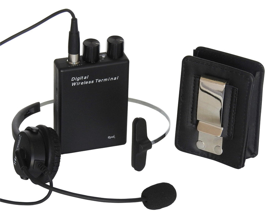 Ronk RC4401SET デジタルワイヤレスインカムセット(開放型ヘッドセットマイク付)