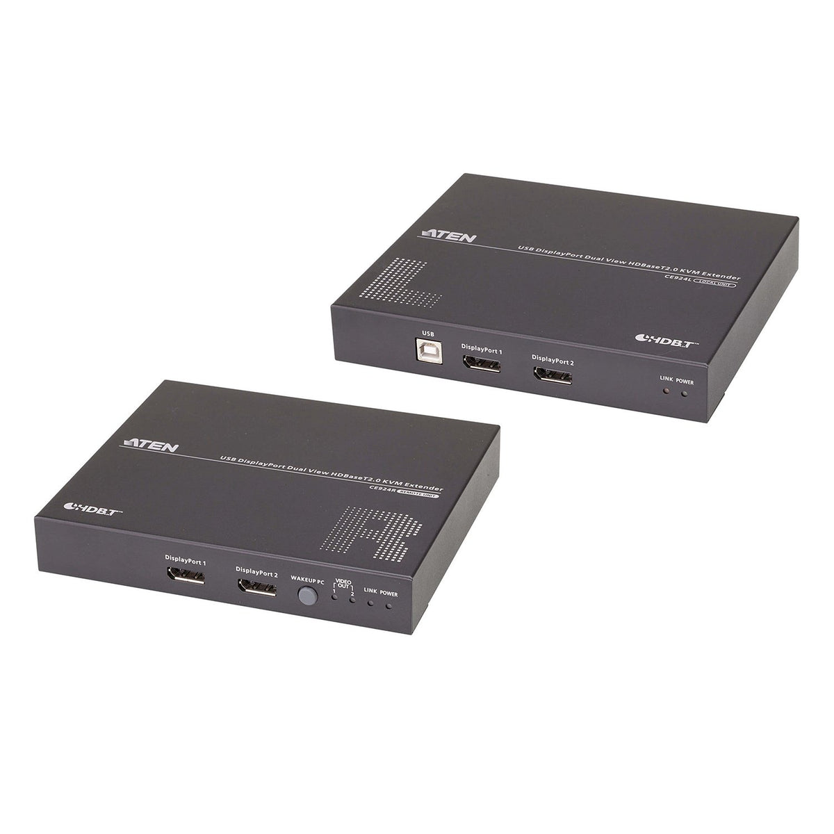 ATEN CE924 USB DisplayPort KVMエクステンダー（デュアルディスプレイ