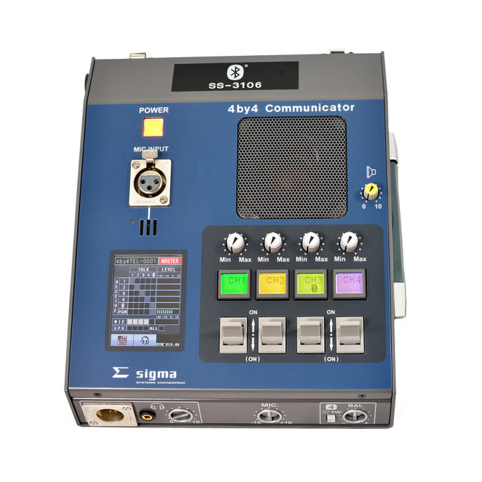 【価格お問い合わせください】Sigma Systems Engineering SS-3106 4Wインターカムボックス 4 by 4 Communicator