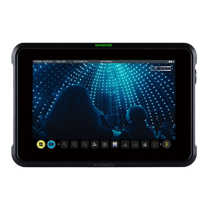 ATOMOS ATOMSHB002 7インチ 高輝度HDR対応フィールドモニター SHINOBI 7(4K HDMI/3G-SDI対応)