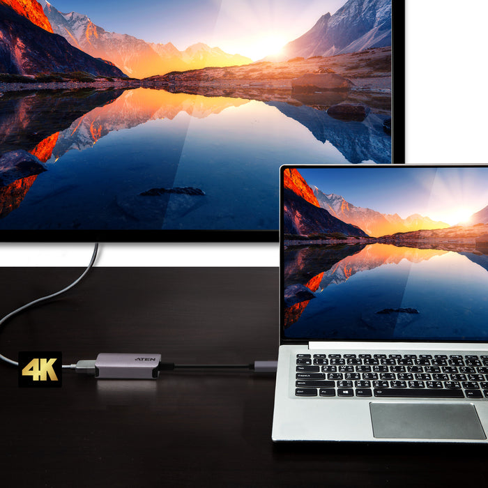 【決算セール2024】ATEN UC3008A1 USB-C→4K HDMIコンバーター