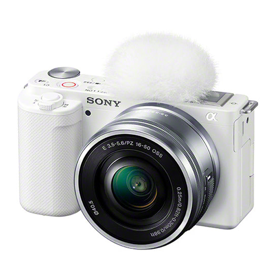 SONY ZV-E10L W デジタル一眼カメラ VLOGCAM(パワーズームレンズキット/ホワイト)