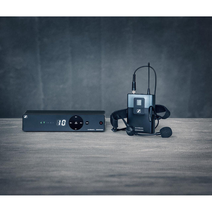 SENNHEISER XSW 1-ME3-JB アナログワイヤレスマイクロフォン XS Wireless 1シリーズヘッドマイクセット (ME 3-II付属)