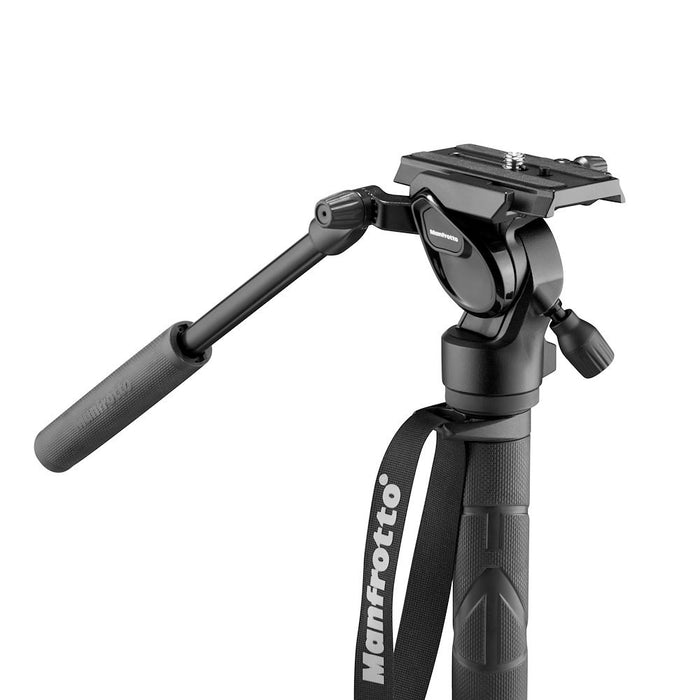 Manfrotto MVMELMIIA4LIVE Element MII ビデオ一脚 フルード雲台付