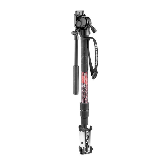 Manfrotto MVMELMIIA4LIVE Element MII ビデオ一脚 フルード雲台付