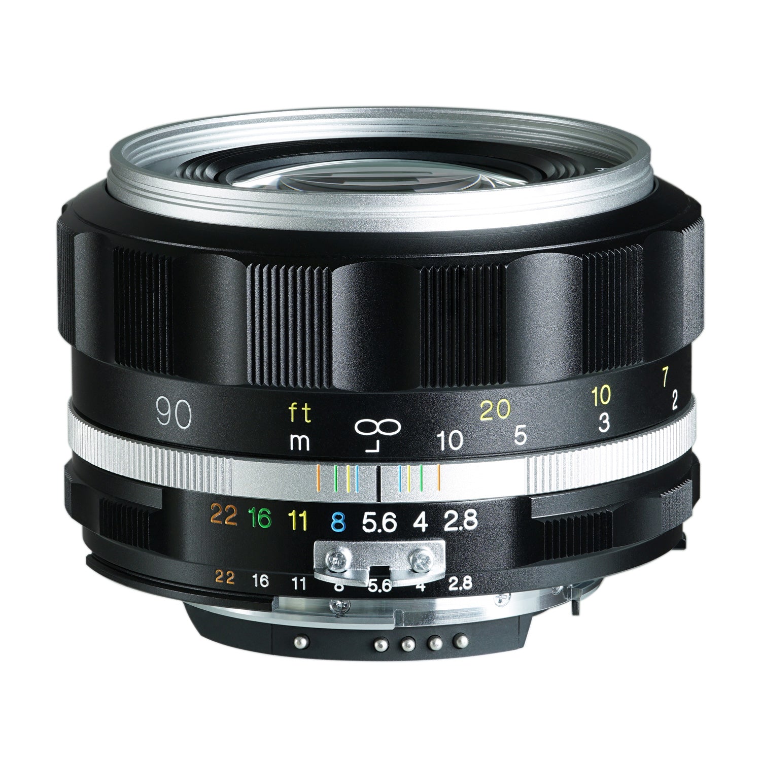 Voigtländer APO-SKOPAR 90mm F2.8 シルバーリム Voigtlander APO-SKOPAR 90mm F2.8 SLIIS シルバーリム(Ai-S