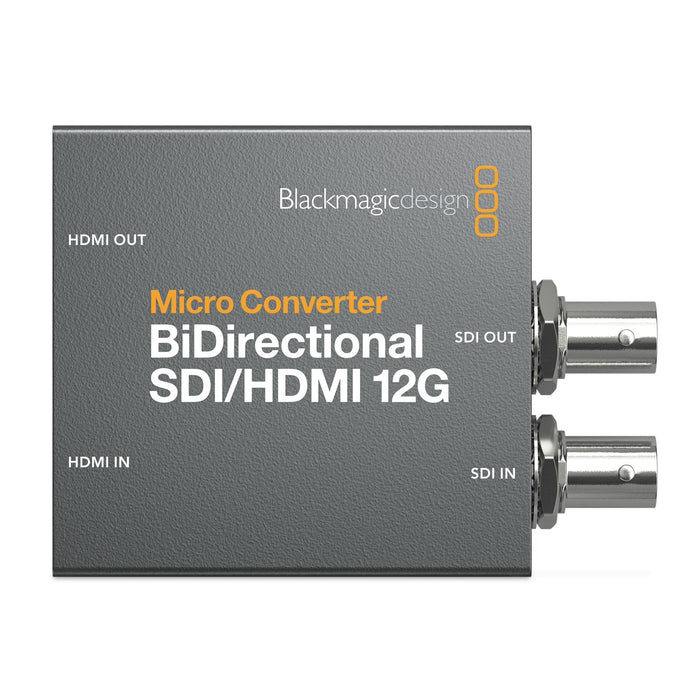 BlackmagicDesign CONVBDC/SDI/HDMI12G/P Micro Converter BiDirectional SDI/HDMI 12G wPSU(パワーサプライ付属)