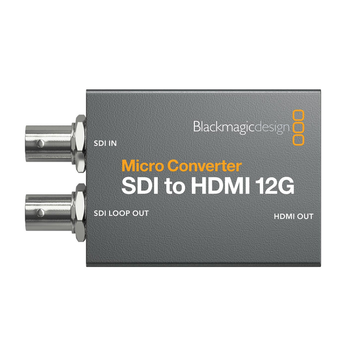 BlackmagicDesign CONVCMIC/SH12G Micro Converter SDI to HDMI 12G(パワーサプライなし)