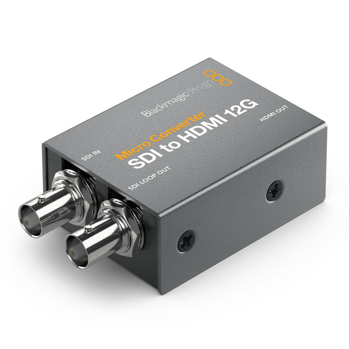 BlackmagicDesign CONVCMIC/SH12G Micro Converter SDI to HDMI 12G(パワーサプライなし)