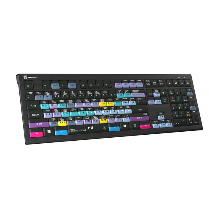 Logickeyboard LKB-RESB-A2PC-US Davinci Resolve 18 PC Astra 2 US