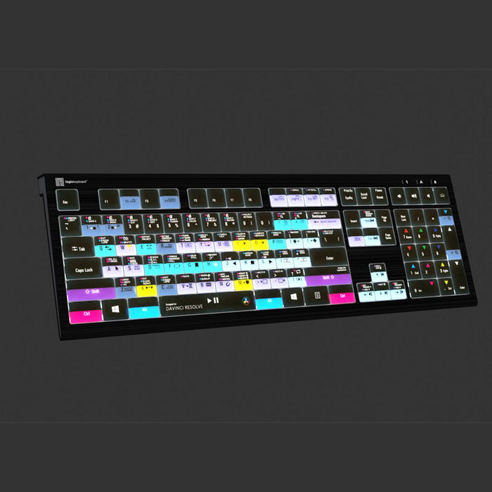 Logickeyboard LKB-RESB-A2PC-US Davinci Resolve 18 PC Astra 2 US