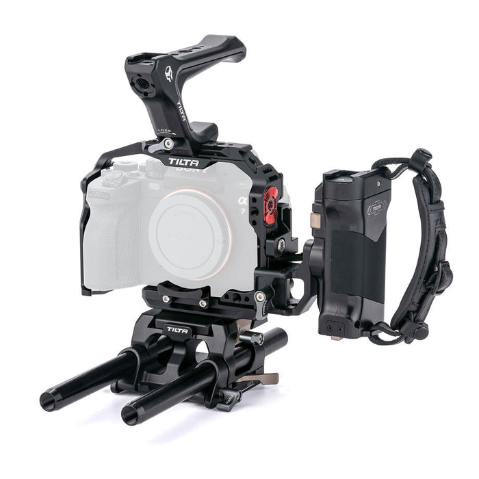 Tiltaing a7/a9 Series Kit B Tilta Gray Compatible with Sony a7, a7 II,  a7 III, a7S, a7S II, a7R, a7R II, a7R III, and a9 Cameras. 