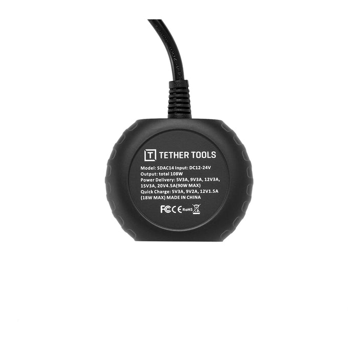 TetherTools SDAC14 ONsite D-Tap to USB-C PD アダプター