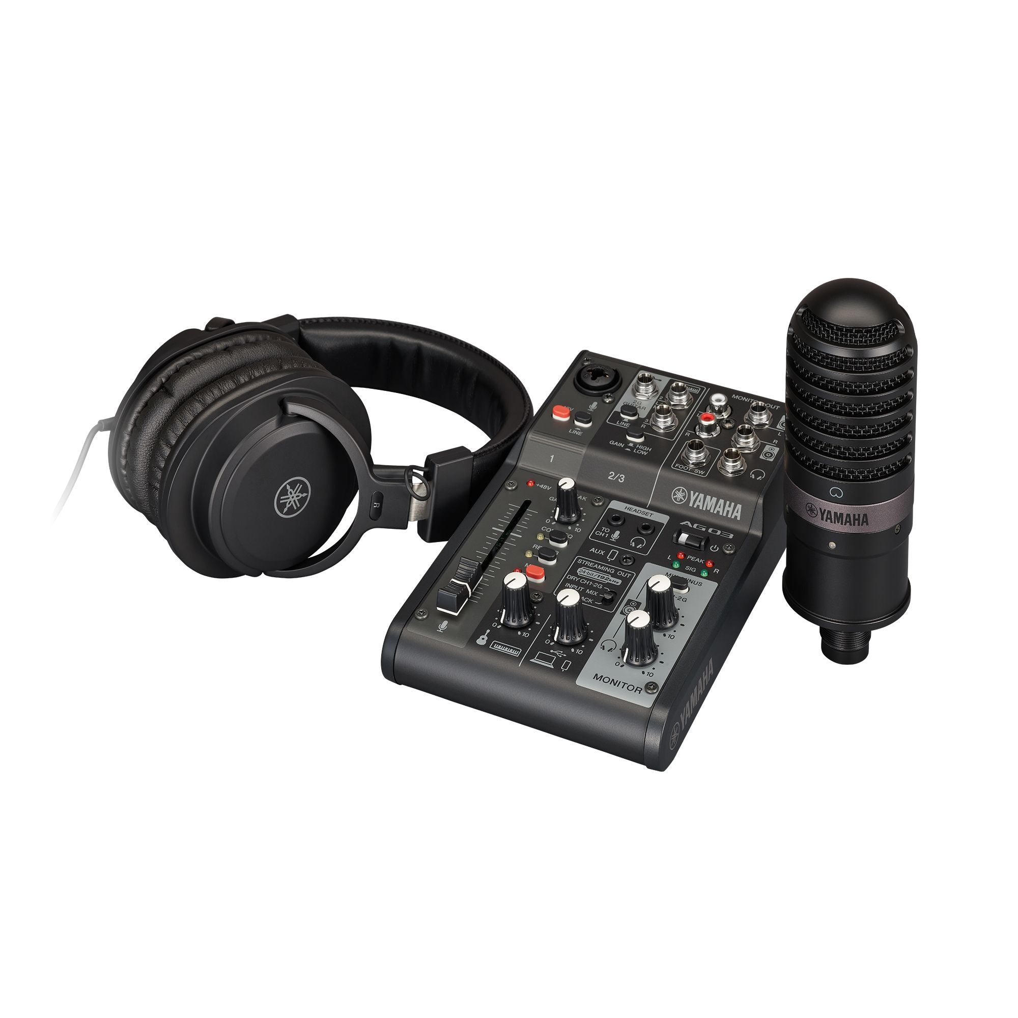 配信フルセット】YAMAHA AG03 / AT2020 /Apple他セット（Amazon
