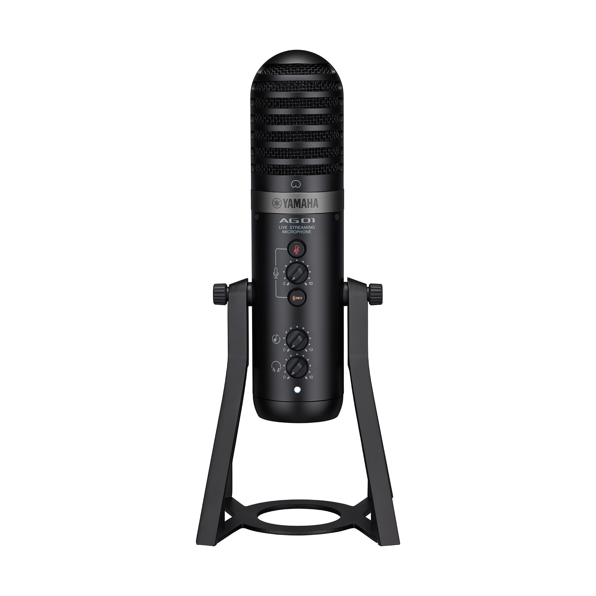 YAMAHA ライブストリーミングマイクロフォン　ホワイト AG01 W Amazon | ヤマハ YAMAHA ライブストリーミングマイクロフォン