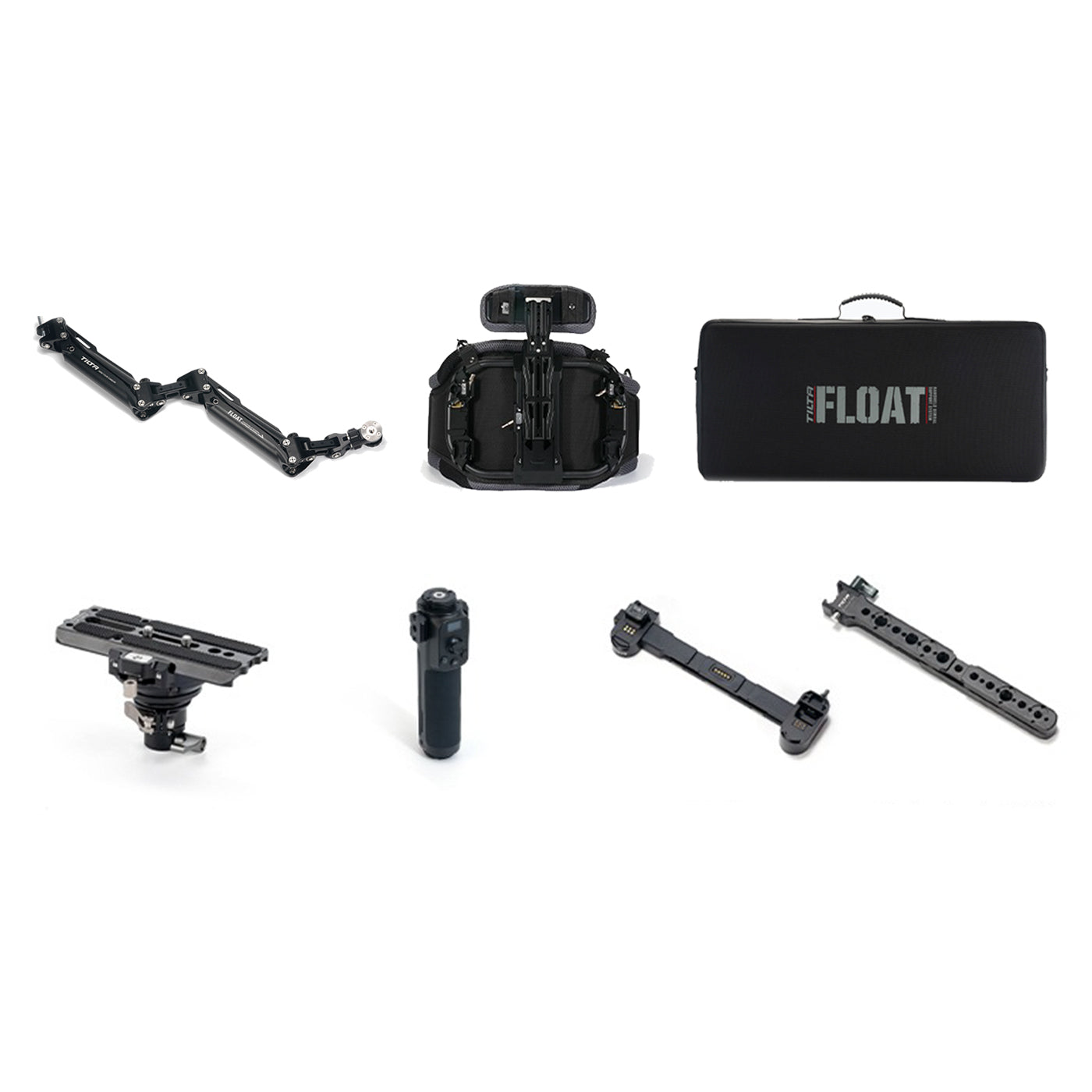 極美品 TILTA FLOAT二刀流(T01-V)+ T01-QPA のセット Tilta Float Handheld Gimbal Support System - V