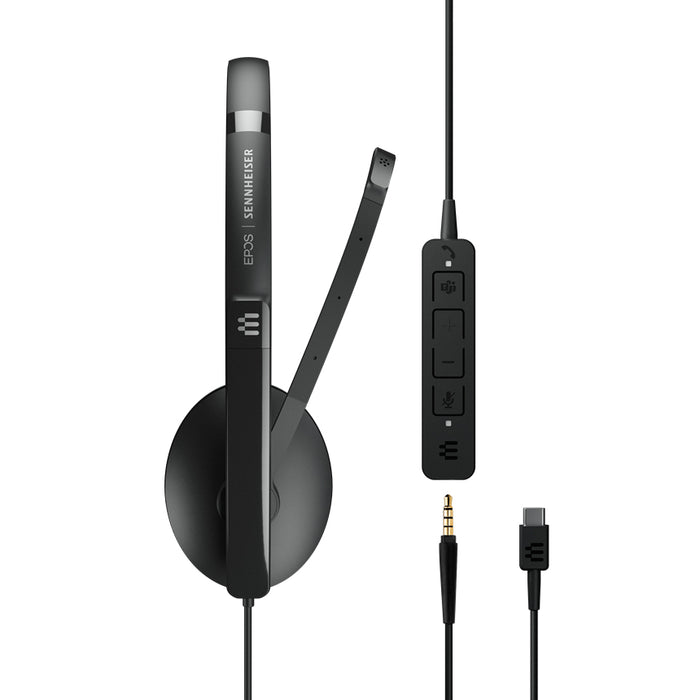 EPOS|SENNHEISER ADAPT 135T USB-C II 片耳USB-Cヘッドセット(Teams認証)