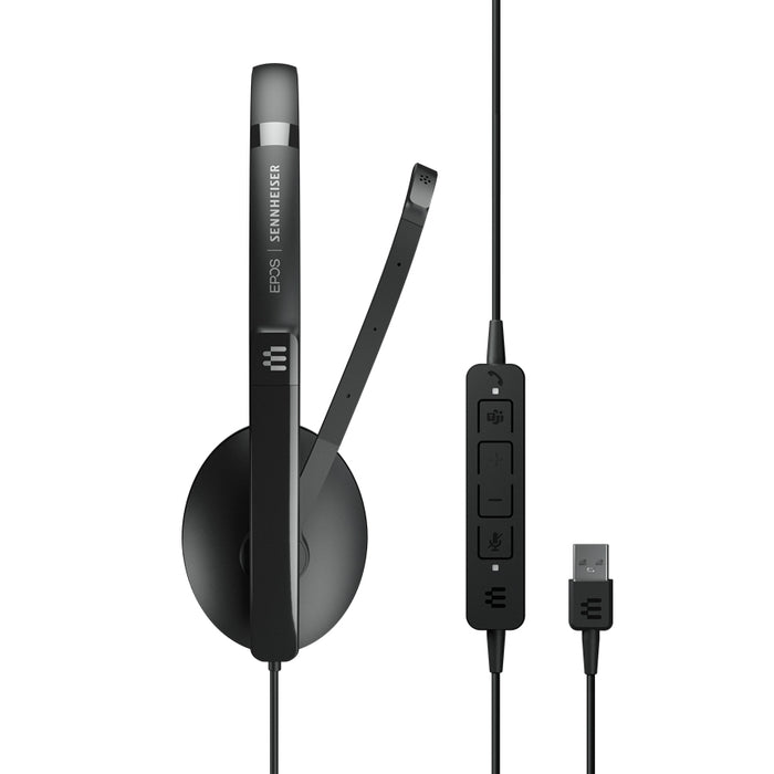 EPOS|SENNHEISER ADAPT 160T USB II 両耳USBヘッドセット(コールコントロール機能付/Teams認証)
