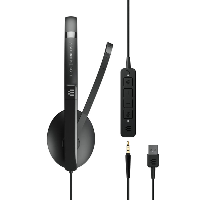 EPOS|SENNHEISER ADAPT 165T USB II 両耳USBヘッドセット(Teams認証)