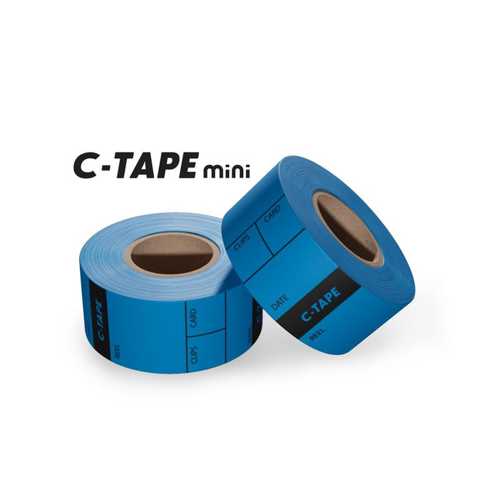C-TAPE CPCT02-B C-tape mini 25mm×5m 80リール分 ブルー