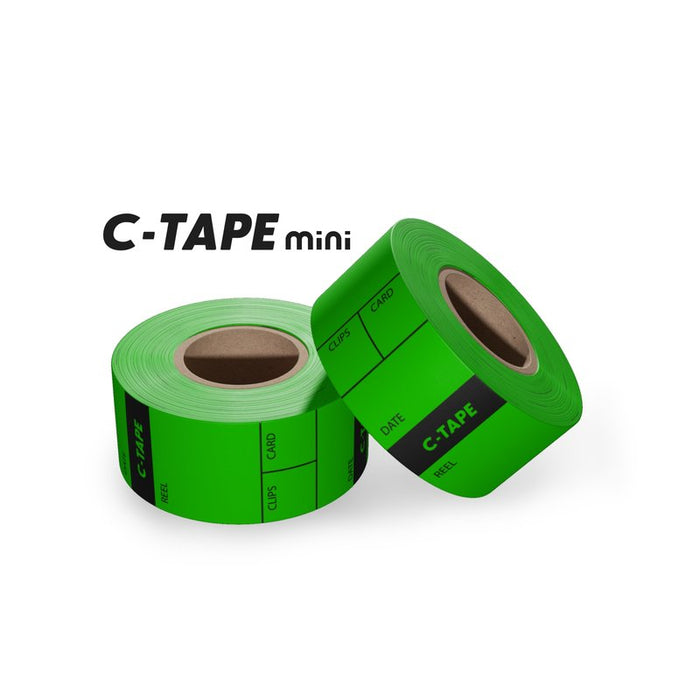 C-TAPE CPCT02-G C-tape mini 25mm×5m 80リール分 グリーン
