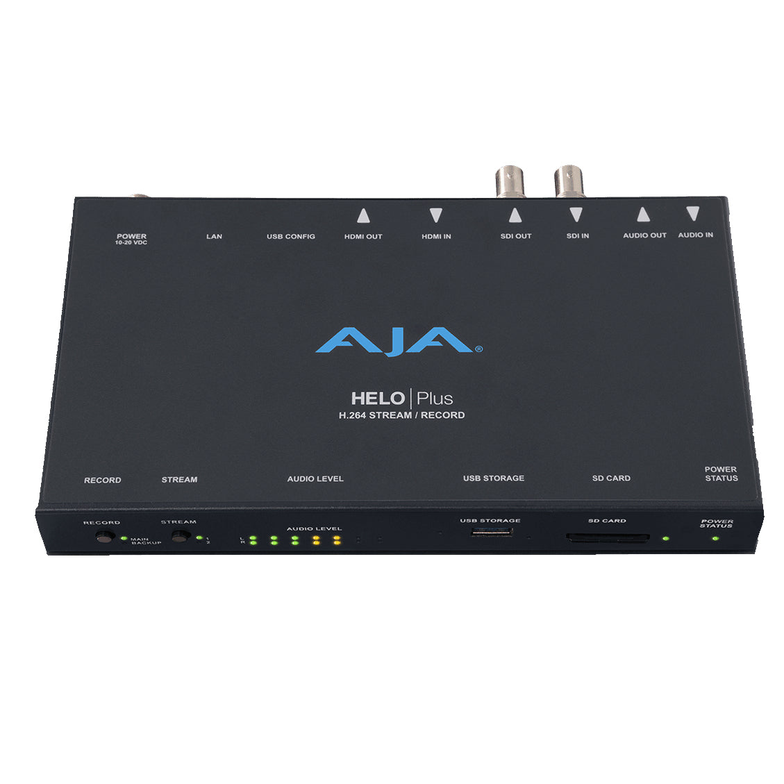 Aja HELO H.264 ストリーマー&レコーダー AJA Video Systems HELO Plus H.264 ストリーミング&レコーディング