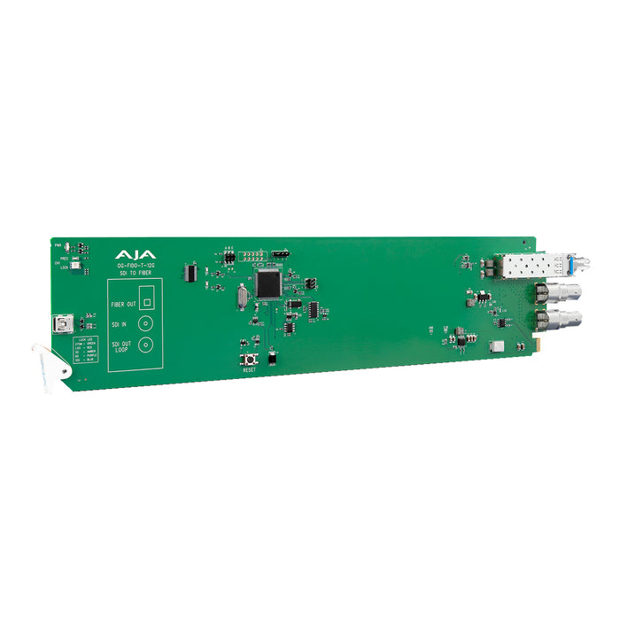 AJA Video Systems OG-FiDO-T-12G-ST 1ch 12G-SDI/ST シングルモード ST Fiber 送信機