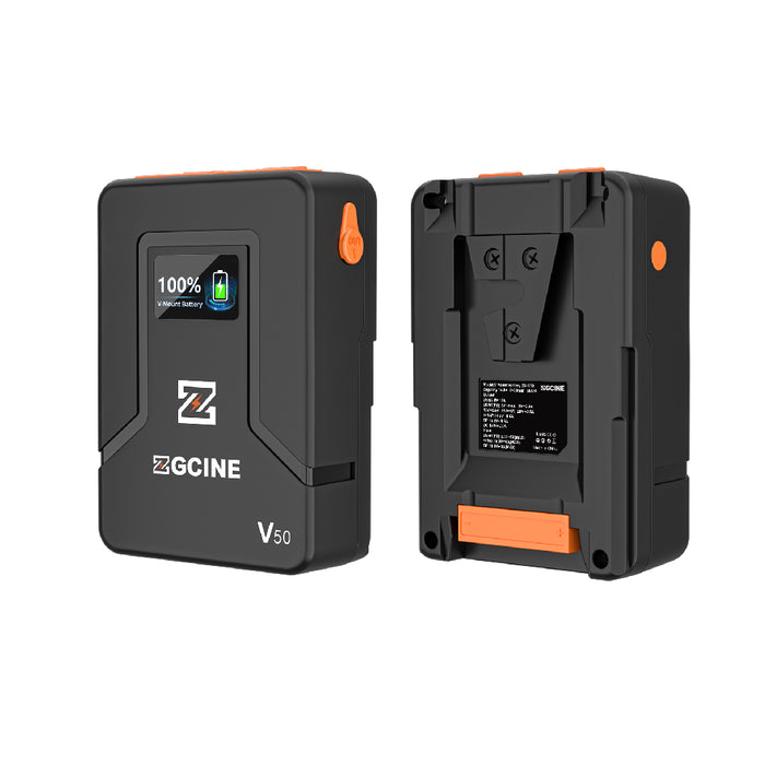 ZGCINE ZG-V50 Vマウントバッテリー14.8V  3400mAh  50WH
