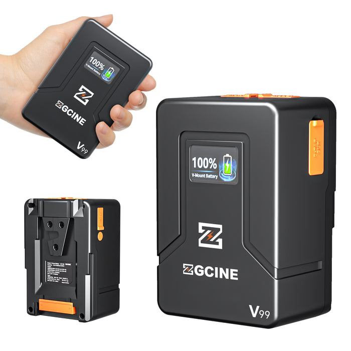 ZGCINE ZG-V99 Vマウントバッテリー14.8V  6800mAh 99WH