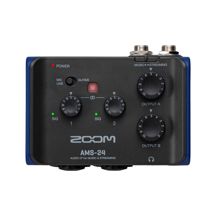 AMS-24 zoom audio interface ACアダプタ付