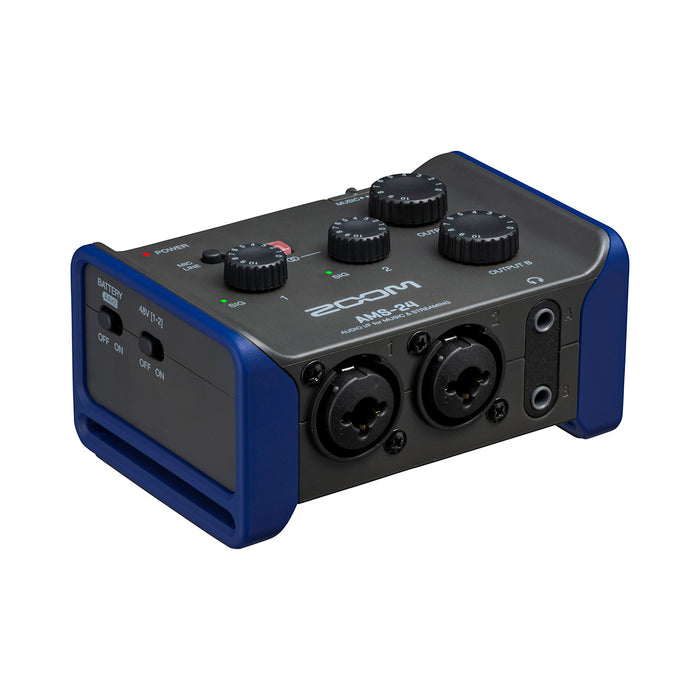 AMS-24 zoom audio interface ACアダプタ付