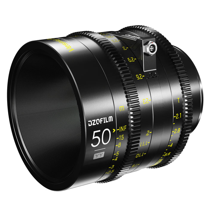 DZOFilm DZO-VC05021  Vespid Cyber フルフレームプライムレンズ PL/EFマウント 50mm T2.1(DJI LiDARレンジファインダー（RS）較正データ搭載)