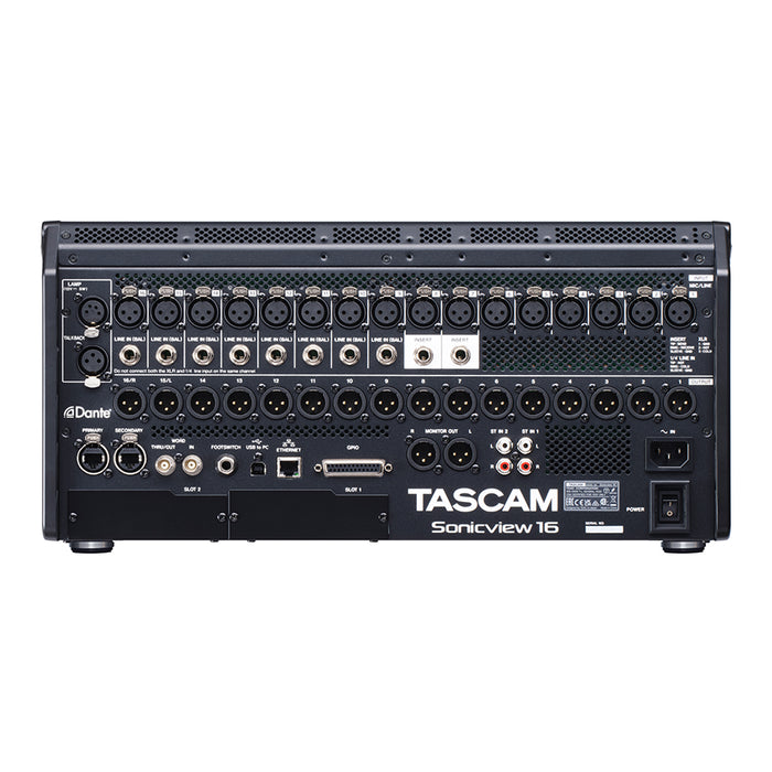 TASCAM Sonicview 16 デジタルミキサー