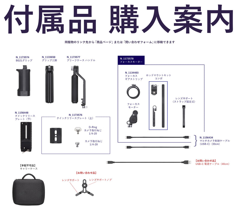 【生産完了】DJI H7110A DJI RS 3 Combo