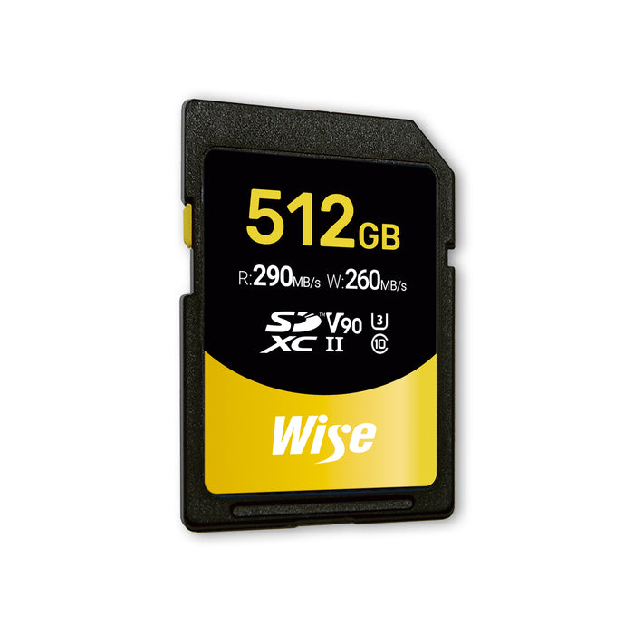 Wise Advanced AMU-SD-N512 Wise SDXC UHS-II メモリーカード SD-Nシリーズ 512GB