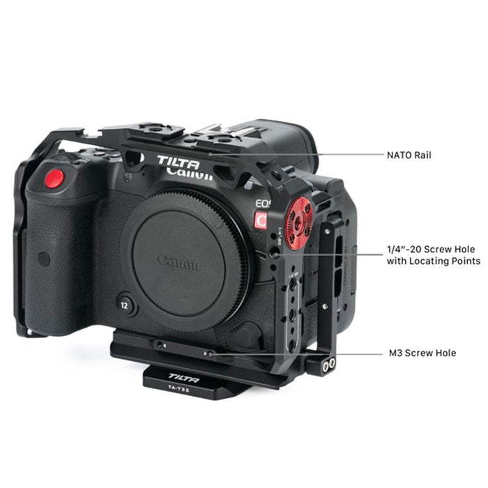 Tilta TA-T32-A-B Camera Cage for Canon R5C Basic Kit - Black
